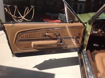 1968 Lime Gold Ford Mustang Convertible