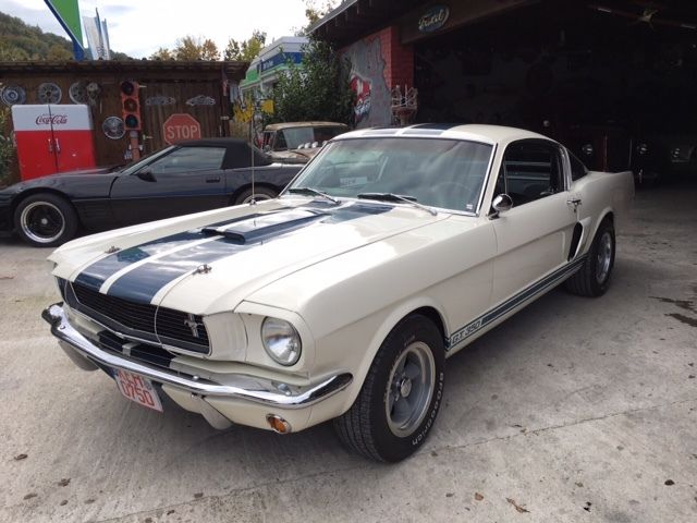 1966 Wimbeldon White Ford Mustang Fastback