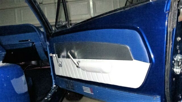 1967 Metallic Med. Blue & Silver Ford Mustang Coupe