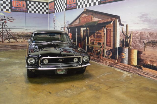 1968 Black Ford Mustang Coupe