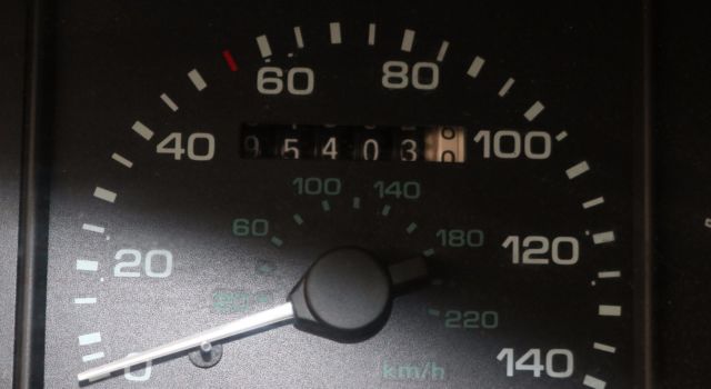 1993 Black Ford Mustang Convertible