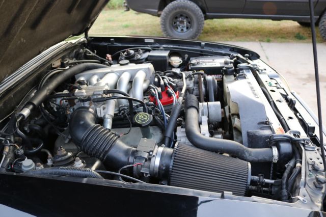 1993 Black Ford Mustang Convertible