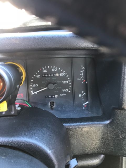 1991 Black Ford Mustang