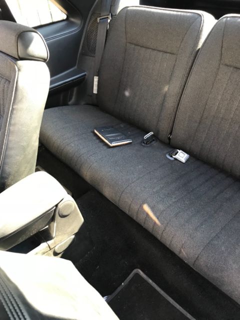 1991 Black Ford Mustang