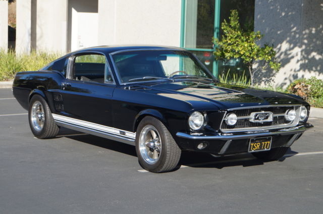 1967 Black Ford Mustang Coupe