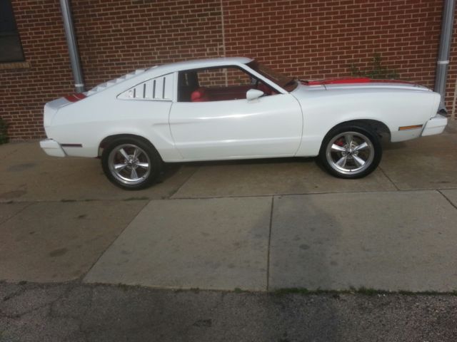 1978 White Ford Mustang Coupe