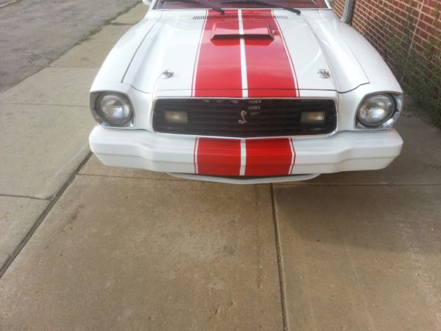 1978 White Ford Mustang Coupe