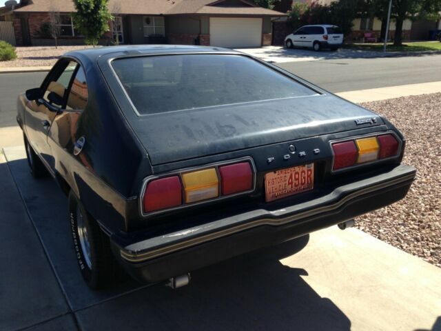 1978 Black Ford Mustang Coupe