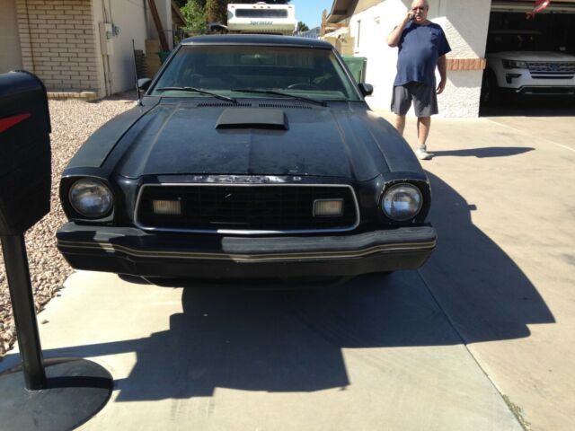1978 Black Ford Mustang Coupe