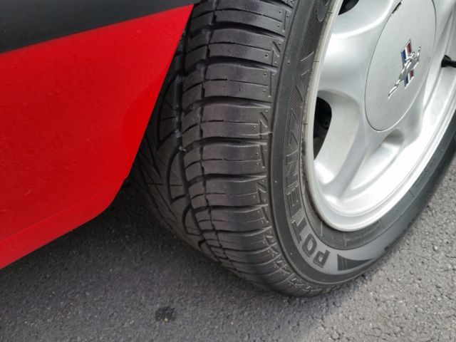 1991 Red Ford Mustang Coupe