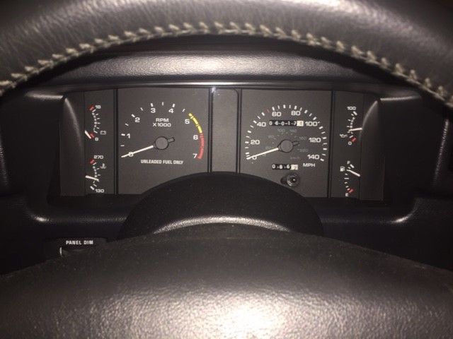 1990 Gray Ford Mustang Coupe