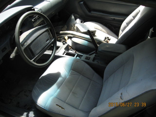 1992 Gray Ford Mustang Convertible