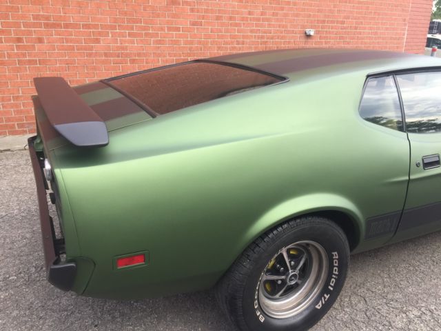 1973 Green Ford Mustang Fastback