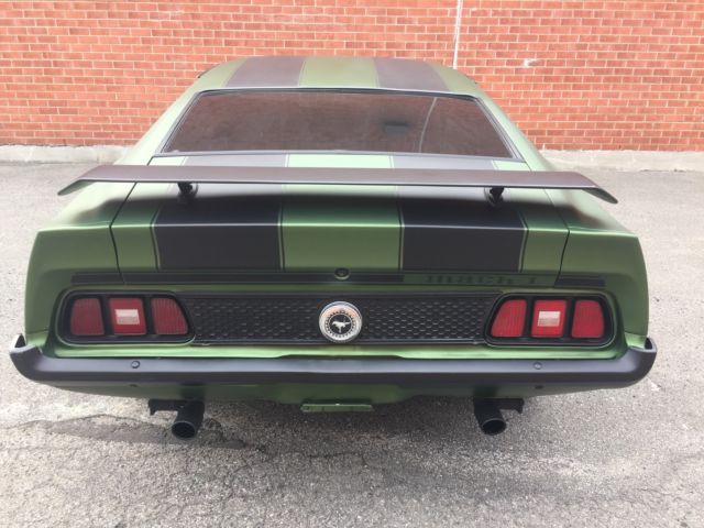 1973 Green Ford Mustang Fastback