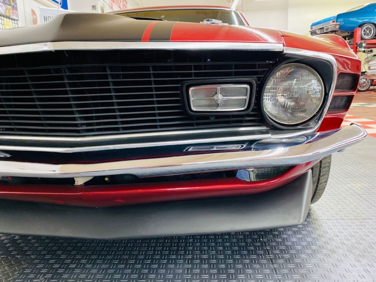 1970 Red Ford Mustang Fastback