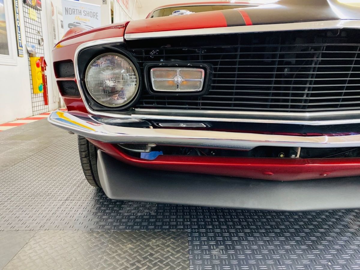 1970 Red Ford Mustang Fastback