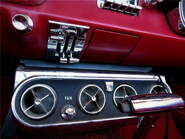 1966 Red Ford Mustang Convertible