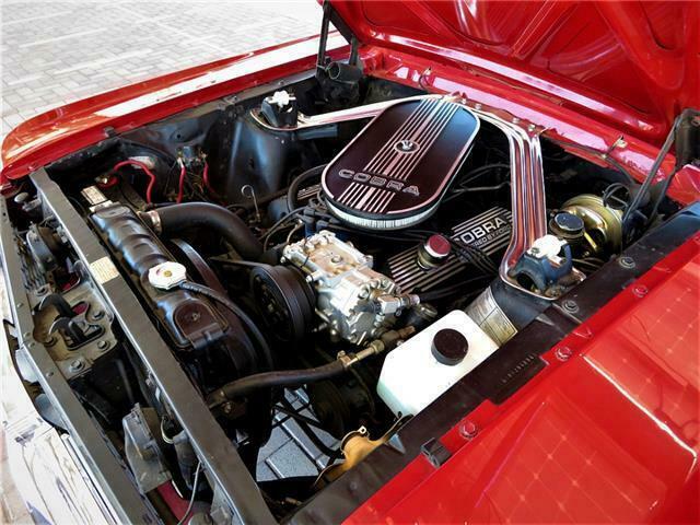 1966 Red Ford Mustang Convertible