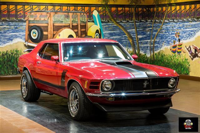 1970 Red Ford Mustang --