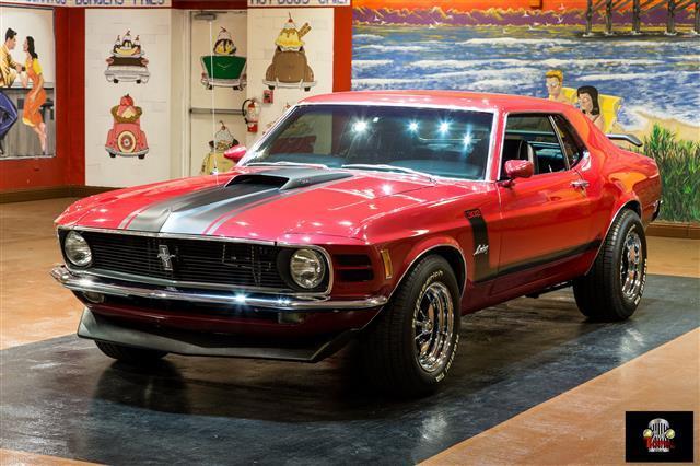 1970 Red Ford Mustang --