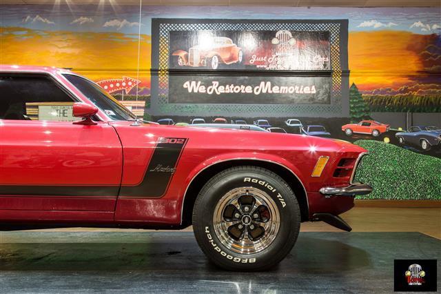 1970 Red Ford Mustang --