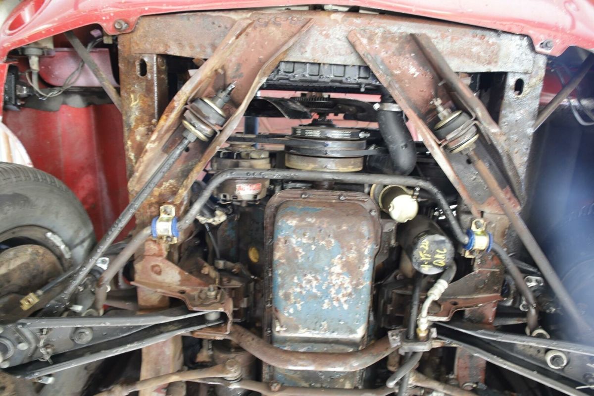 1968 Red Ford Mustang COUPE