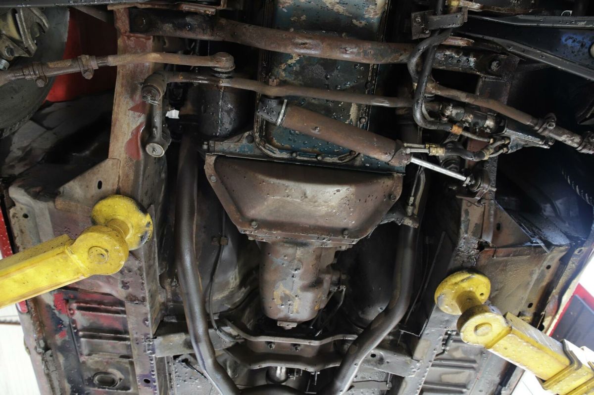 1968 Red Ford Mustang COUPE