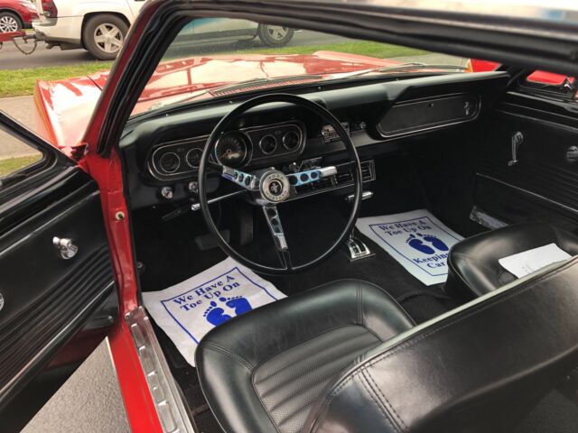 1966 Red Ford Mustang Coupe