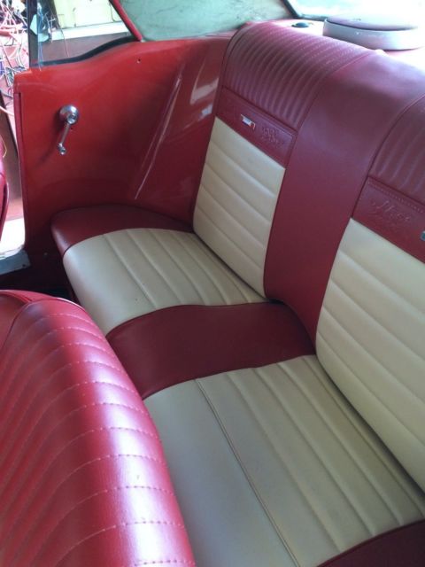 1965 Red Ford Mustang coupe