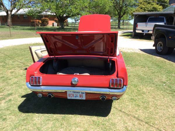 1966 Red Ford Mustang Coupe