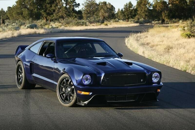 1978 Blue Ford Mustang Coupe