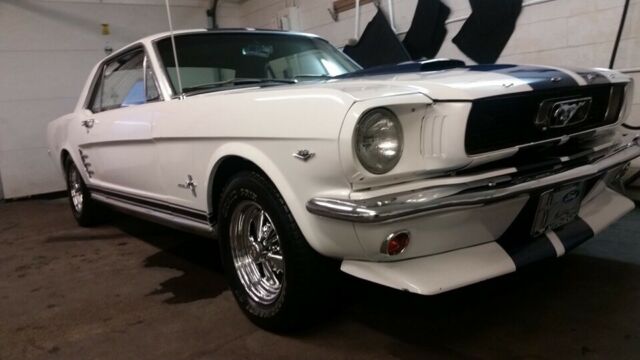 1966 White Ford Mustang Coupe