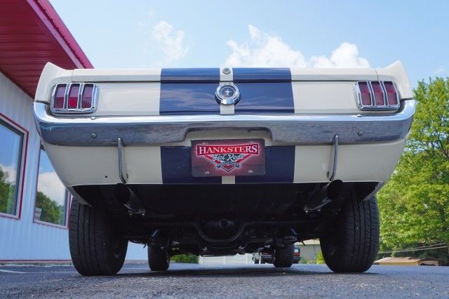 1965 White Ford Mustang --