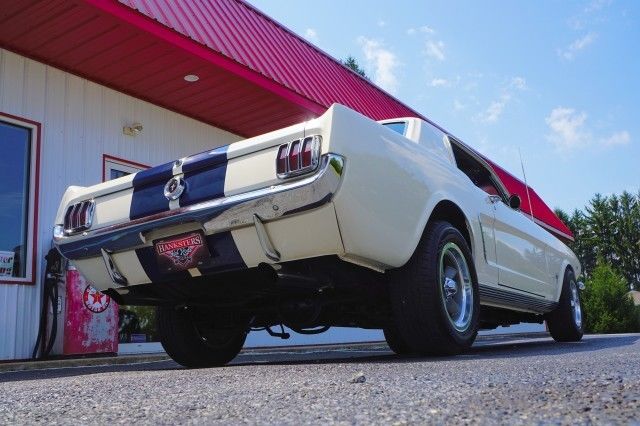 1965 White Ford Mustang --