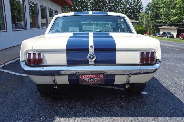 1965 White Ford Mustang --
