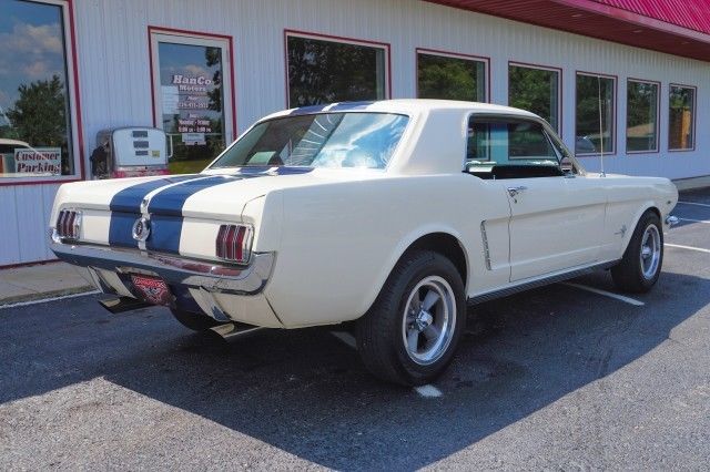 1965 White Ford Mustang --