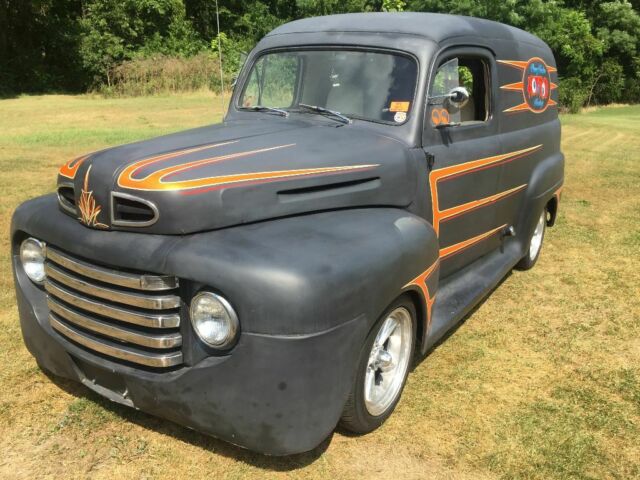 1950 Flat satin black Ford Other Panel delivery