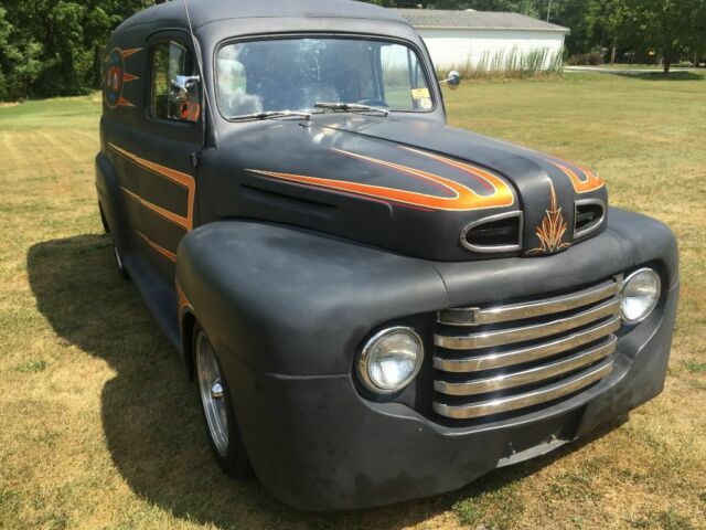 1950 Flat satin black Ford Other Panel delivery