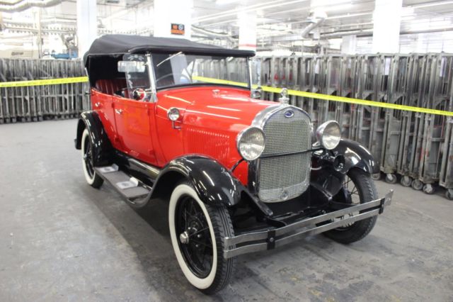 1929 Red Ford Model A