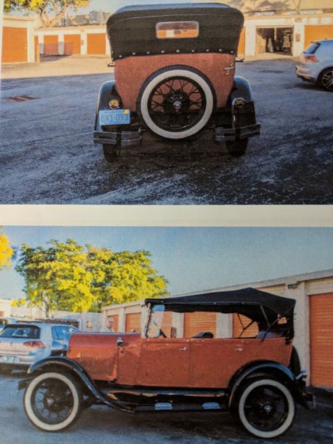 1929 Red Ford Model A