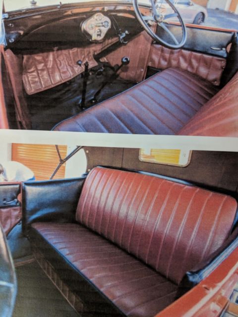 1929 Red Ford Model A