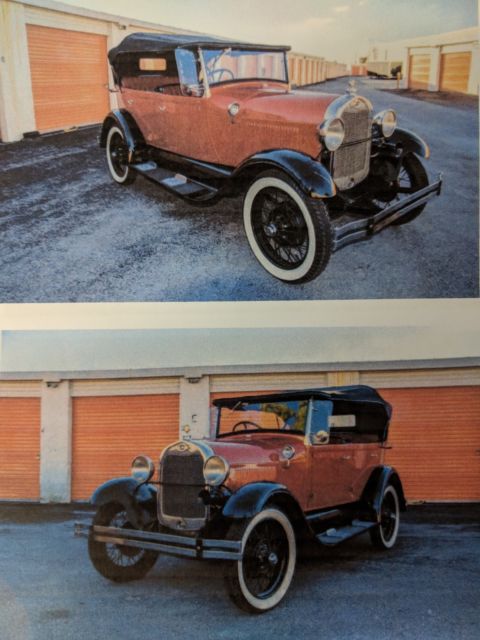 1929 Red Ford Model A