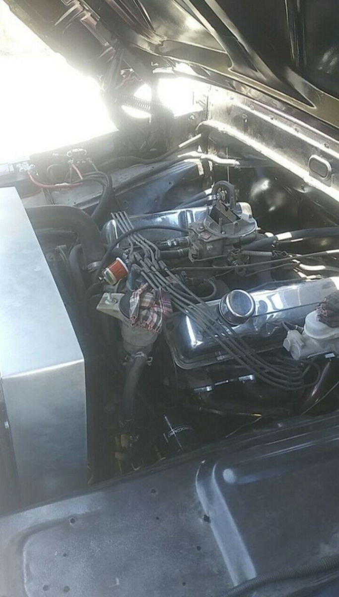 1969 Burgundy Ford F-100 Standard Cab Pickup