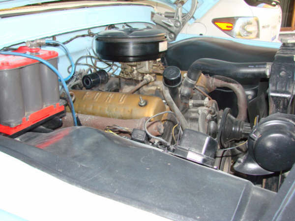 1964 WHITE AND BLUE Ford F-100 Pickup Truck