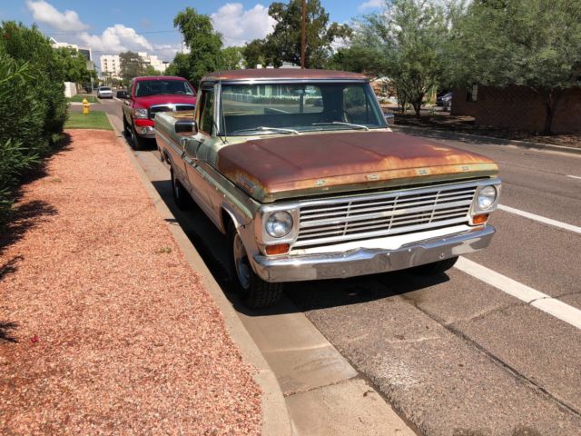 1968 Green Ford F-250