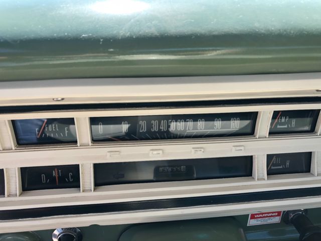 1968 Green Ford F-250