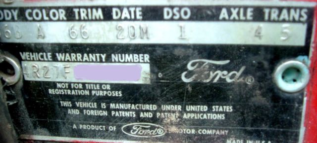 1964 Red Ford Ranchero RANCHERO