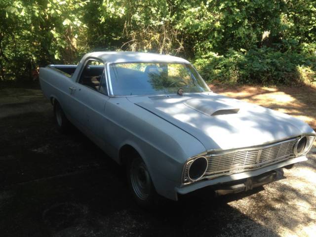 1966 Gray Ford Ranchero Standard Cab Pickup
