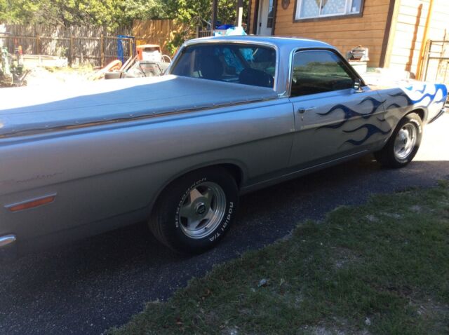 1968 Silver Ford Ranchero