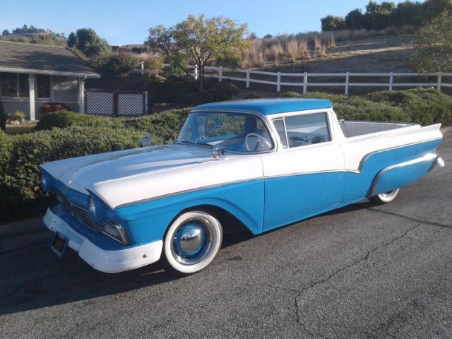 1966 wimbleldon white Ford Ranchero U/K